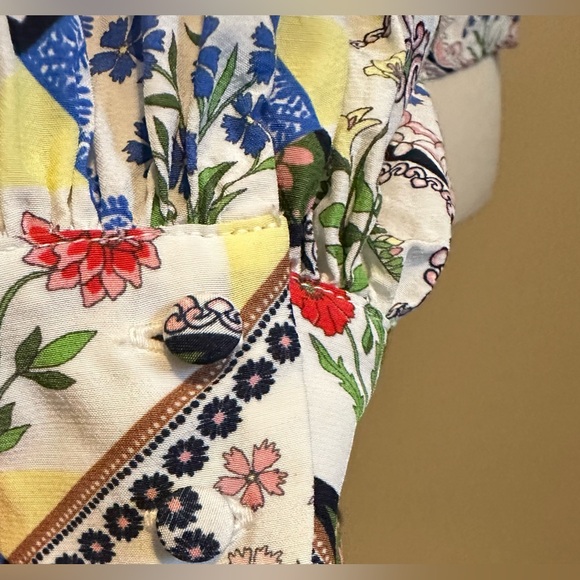 Boden Placement Print Wild Bluebell Blouse - Picture 8 of 13